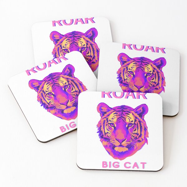 Item preview, Roar tiger, big cat, pink word, funny gift t-shirt for kids, for him, for her designed and sold by Jayjaynaenae.