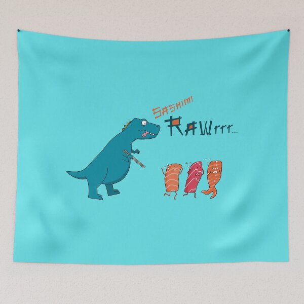 Artikelvorschau, Sashimi Dinosaurier Rawr entworfen und verkauft von jvcoart.