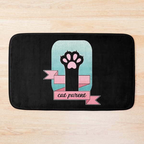 Item preview, Cat Parent | Cat Paw | Teal and Pink  designed and sold by ObsidianDaz.