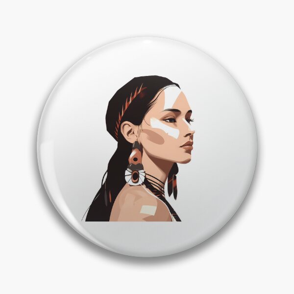 Item preview, Woman Wearing Native American designed and sold by KD Merch.