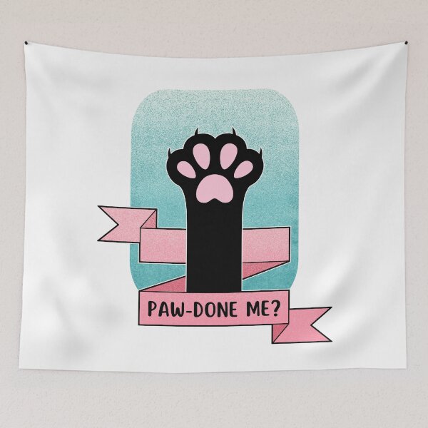 Item preview, Paw-done me | Cat Paw | Cat Pun designed and sold by ObsidianDaz.