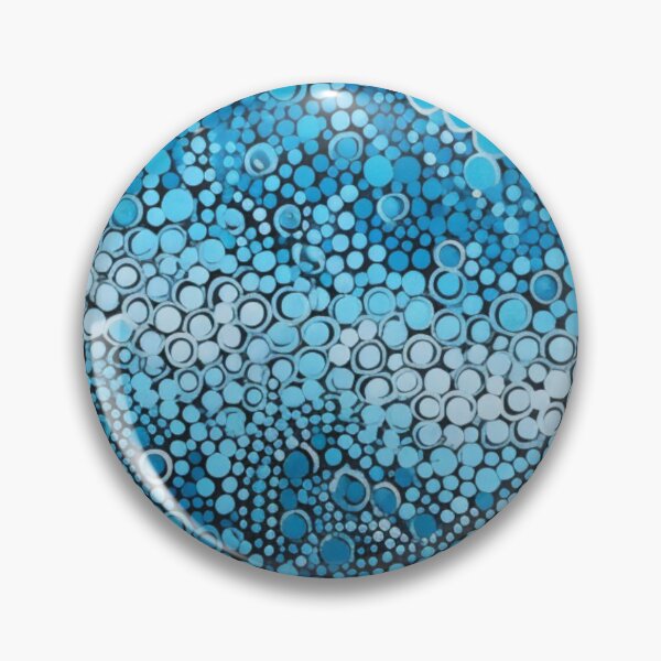Item preview, Aboriginal Inspired Dot Art - With The Waves designed and sold by GrinGalore.