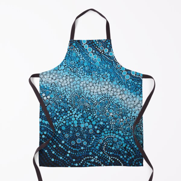 Item preview, Aboriginal Inspired Dot Art - With The Waves designed and sold by GrinGalore.