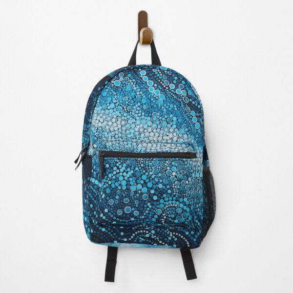 Item preview, Aboriginal Inspired Dot Art - With The Waves designed and sold by GrinGalore.