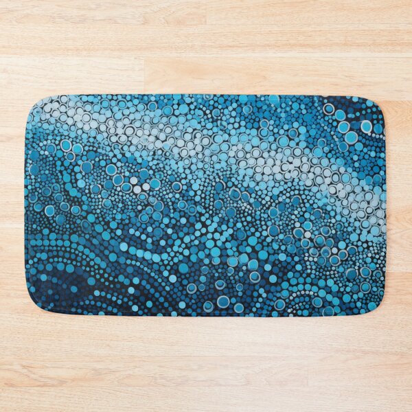 Item preview, Arte de puntos de inspiración aborigen - Con las olas designed and sold by GrinGalore.