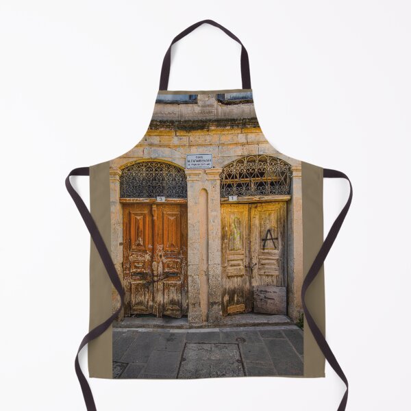 Item preview, Two Old Brown Doors, Rethimno, Crete designed and sold by Brian Shaw.