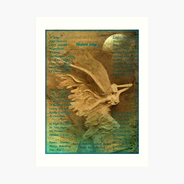 Heaven Song... Art Print