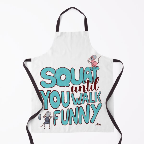 Item preview, Squat until you walk funny designed and sold by alies-art.