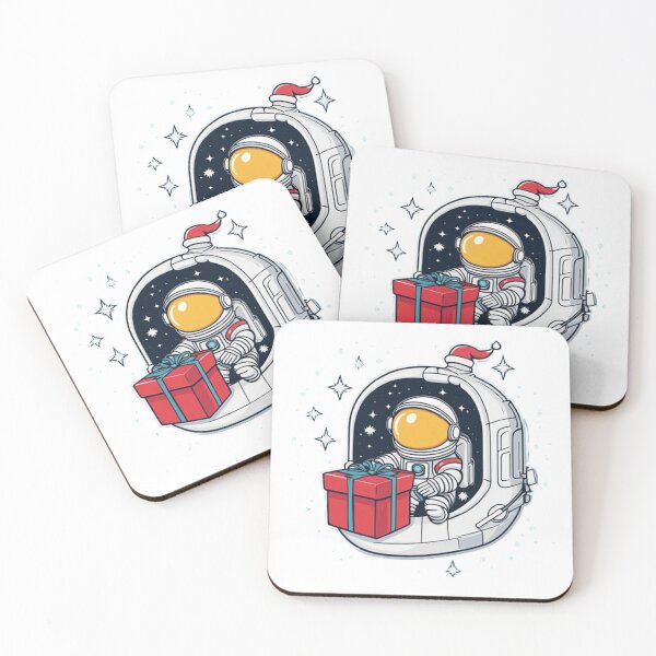 Item preview, Astronauts celebrate Christmas designed and sold by yumi86.