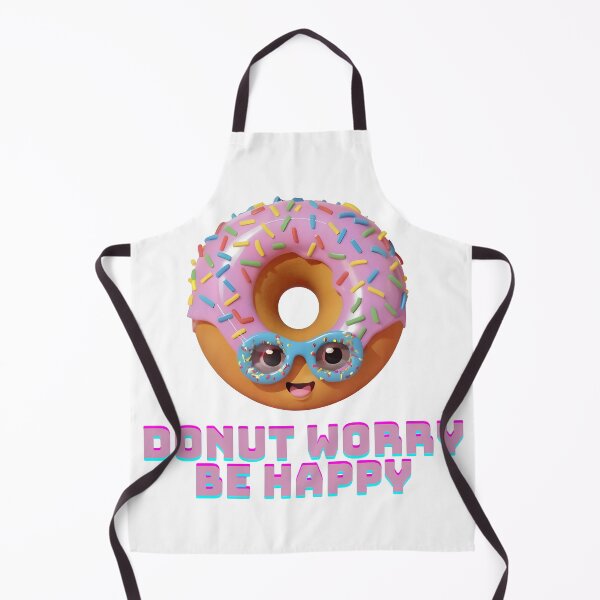 Item preview, Donut Worry, Be Happy designed and sold by WANBASTEN.