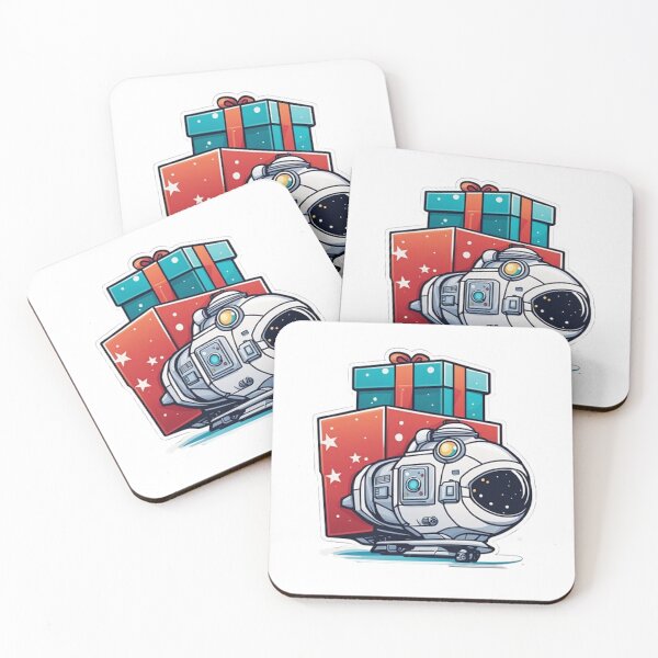 Item preview, Astronauts celebrate Christmas designed and sold by yumi86.