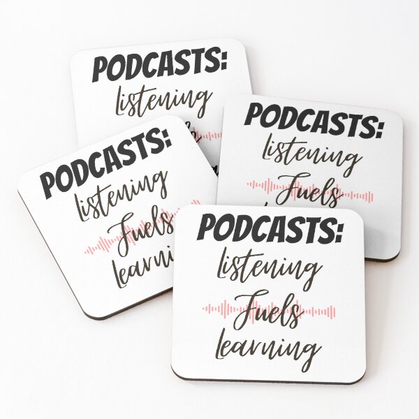 Item preview, Podcasts Listening Fuels Learning Design designed and sold by JAMTEESHOP.