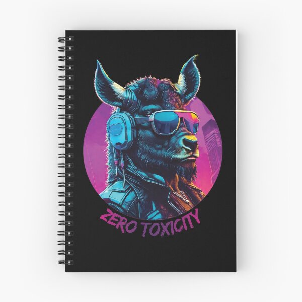 Item preview, Synthwave wisent in sunglasses - Zero toxicity designed and sold by HarridanCreates.