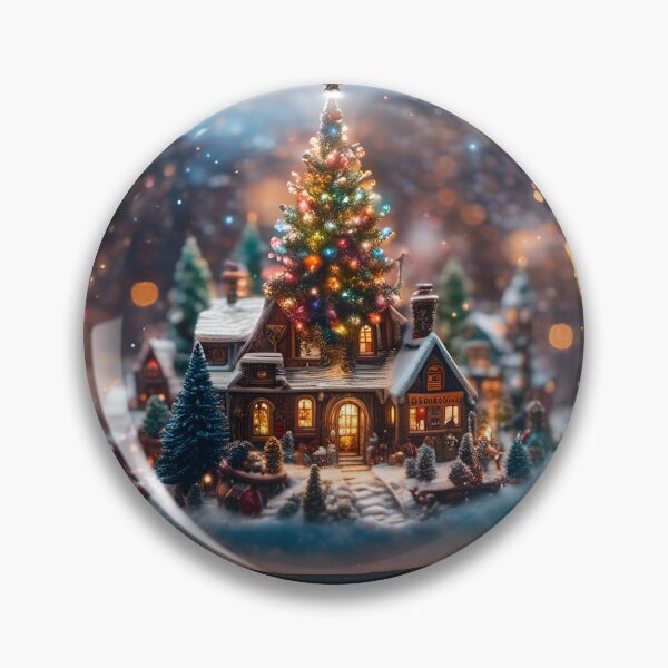 Item preview, Christmas Snow Globe designed and sold by Feebleeona.