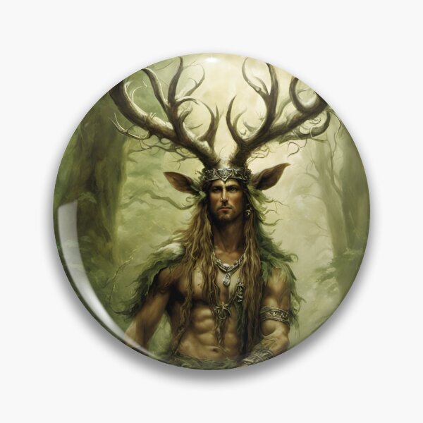 Item preview, Cernunnos, el dios cornudo designed and sold by FineArtworld7.
