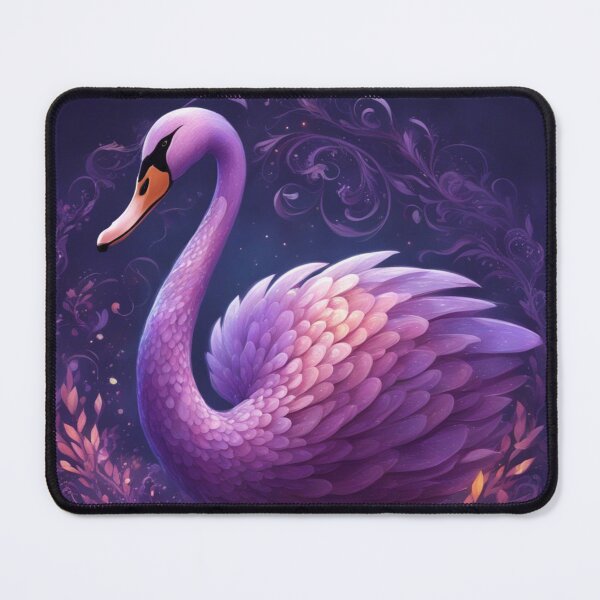 Item preview, Pretty Purple Swan designed and sold by purplesensation.