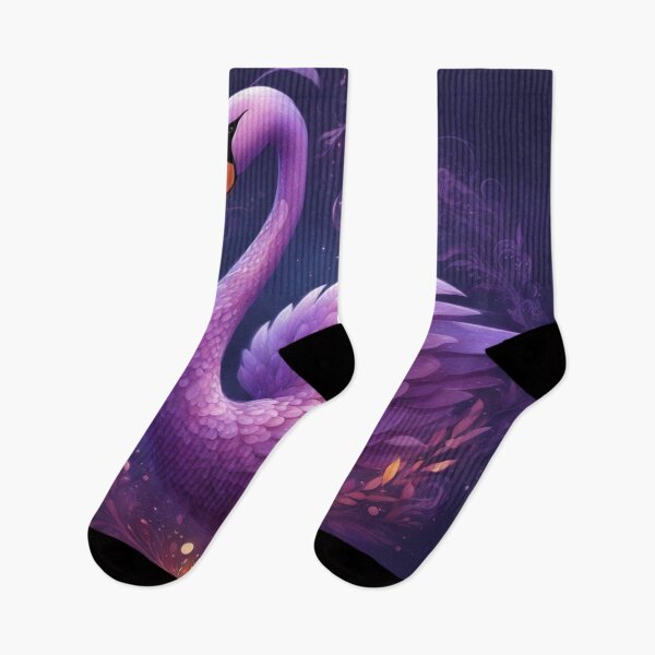 Item preview, Pretty Purple Swan designed and sold by purplesensation.