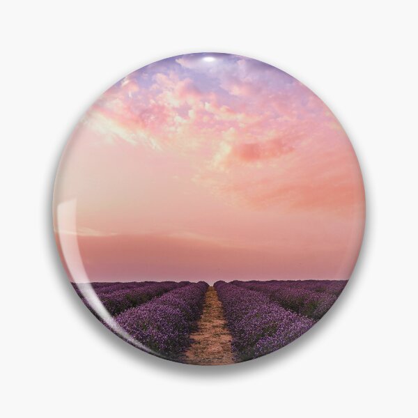 Item preview, Pink sky and purple flowers designed and sold by Ilyoung-Cp0114.