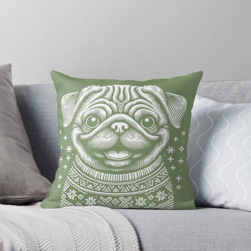 Item preview, Throw Pillow designed and sold by hidden-design.