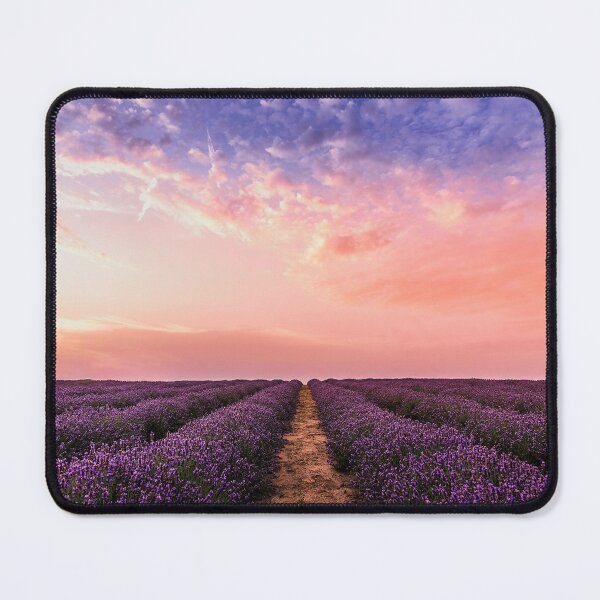 Item preview, Pink sky and purple flowers designed and sold by Ilyoung-Cp0114.