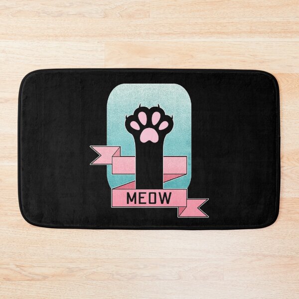 Item preview, Meow | Cat Paw | Teal and Pink designed and sold by ObsidianDaz.