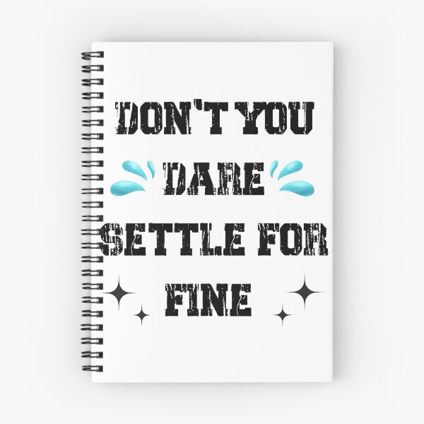 Item preview, Don't you dare settle for fine designed and sold by belladesign7.