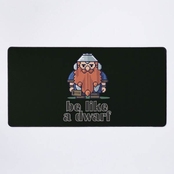 Item preview, Dwarf Pixel Art "Be like a Dwarf" designed and sold by kreafox.