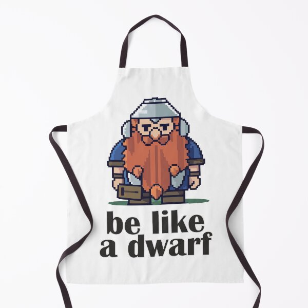 Item preview, Dwarf Pixel Art "Be like a Dwarf" designed and sold by kreafox.