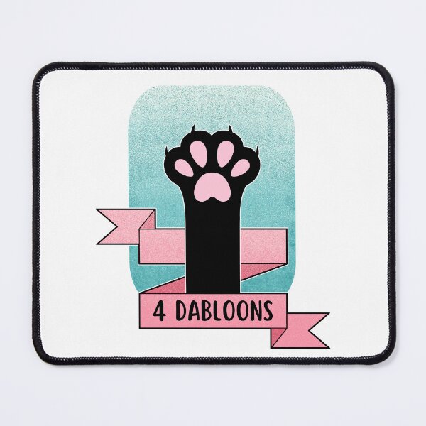 Item preview, 4 Dabloons | Cat Meme Trend designed and sold by ObsidianDaz.
