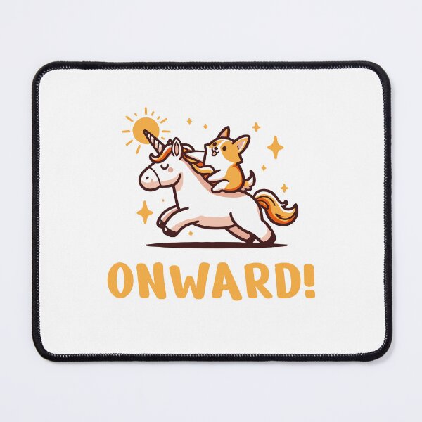 Item preview, Corgi Riding Unicorn designed and sold by BoundlessWorks.