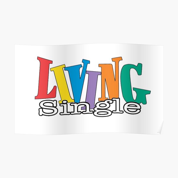 Living Single Logo Poster