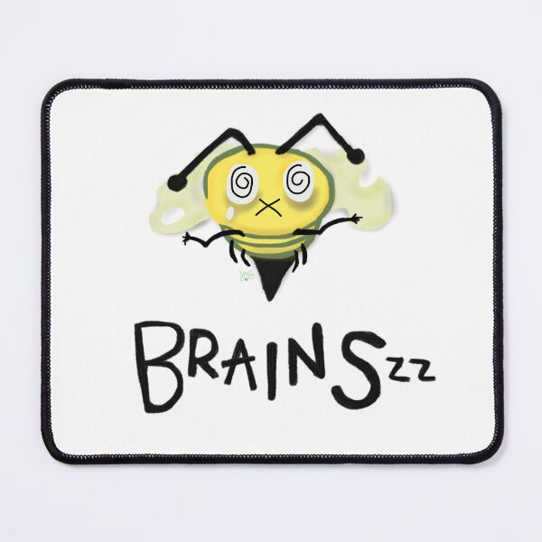 Item preview, Zombie Bee/Zom-BEE - BRAINS. designed and sold by JillPillDesign.