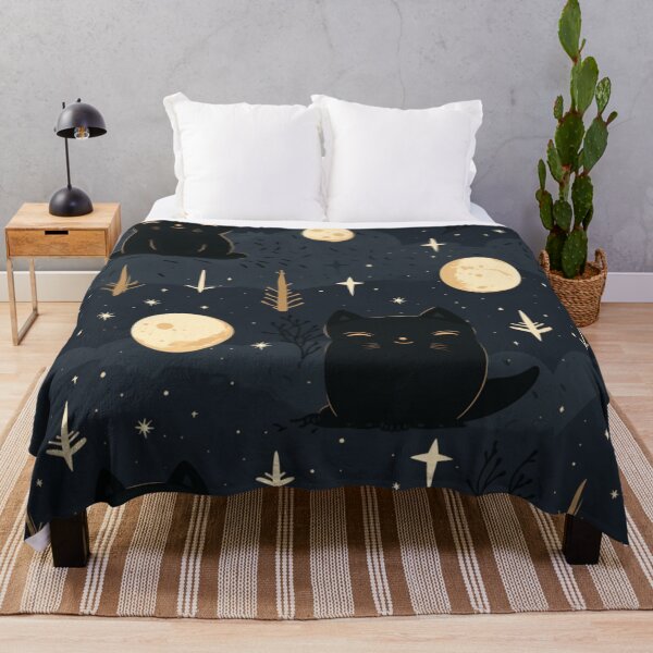 Item preview, black cat star moon designed and sold by M9-Linght.
