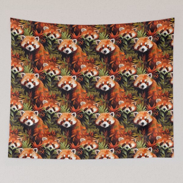 Item preview, Red panda in the bush designed and sold by Nuist25.