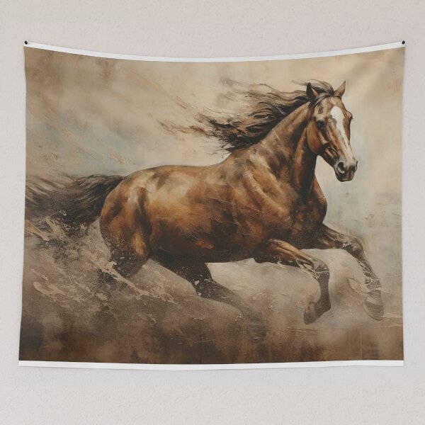 Item preview, Horse running Painting designed and sold by zoldi.