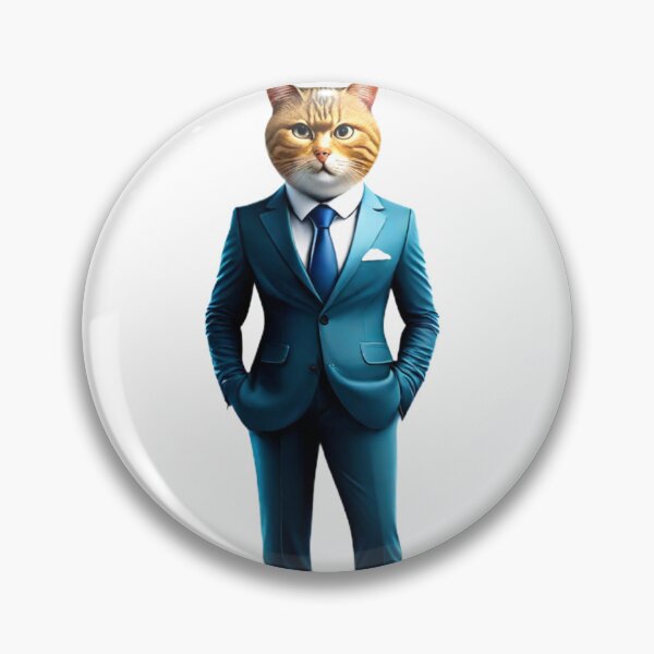 Item preview, the cat in the suit designed and sold by calibras.