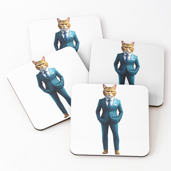 Item preview, the cat in the suit designed and sold by calibras.