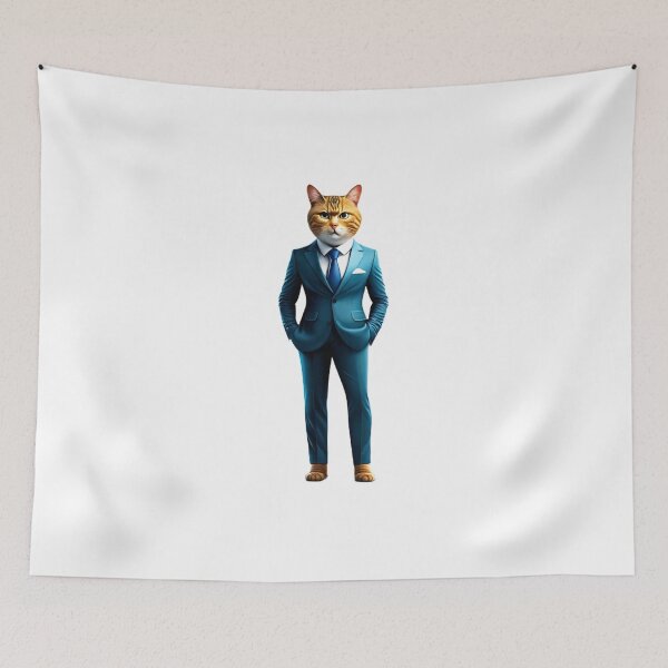 Item preview, the cat in the suit designed and sold by calibras.