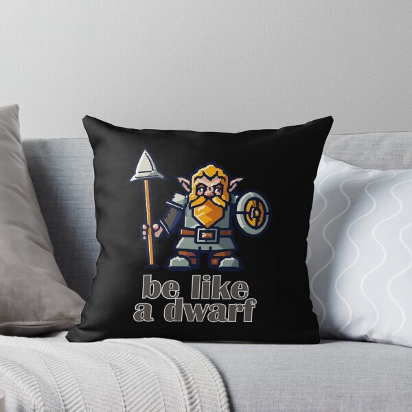 Item preview, Dwarf Pixel Art "Be like a Dwarf" designed and sold by kreafox.