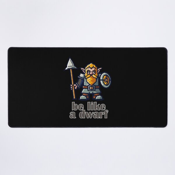 Item preview, Dwarf Pixel Art "Be like a Dwarf" designed and sold by kreafox.