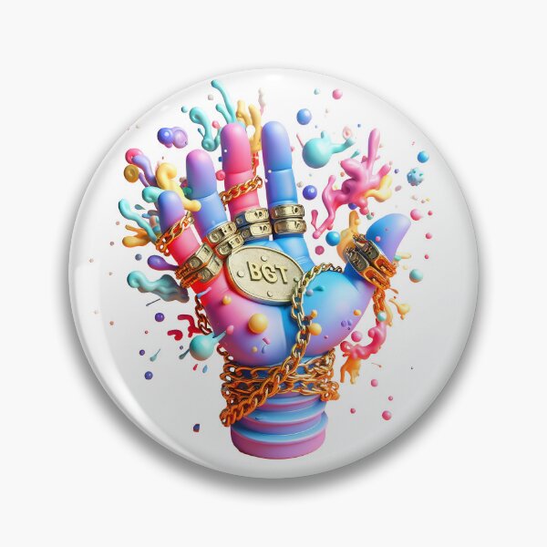 Item preview, Hand with BGT Plaques (Britain's Talent) designed and sold by Glariix.