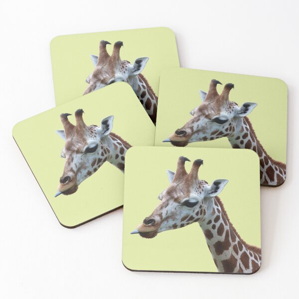 Item preview, Giraffe with tongue out designed and sold by AntonyGRobinson.