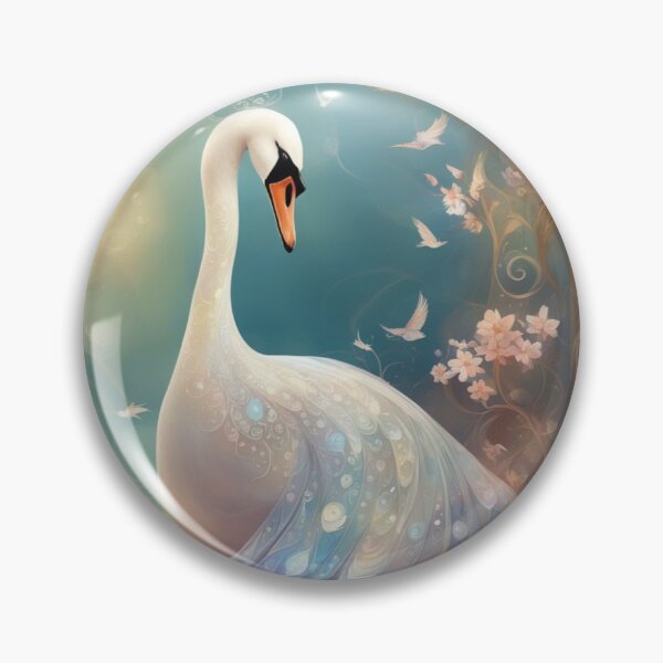 Item preview, Iridescent Swan designed and sold by purplesensation.