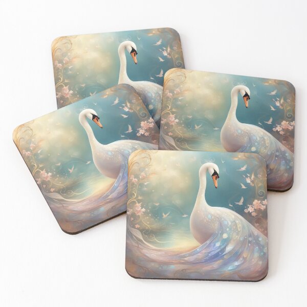 Item preview, Iridescent Swan designed and sold by purplesensation.