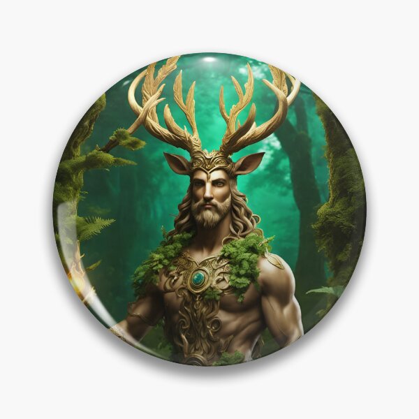 Item preview, Cernunnos, the horned god designed and sold by FineArtworld7.