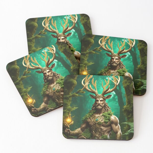 Item preview, Cernunnos, the horned god designed and sold by FineArtworld7.