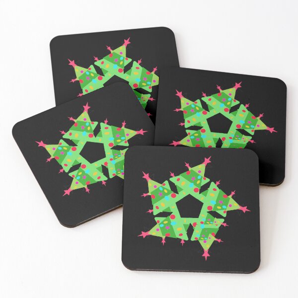 Item preview, Cute Red and Green Christmas Tree Pattern  designed and sold by Victoria Rose.