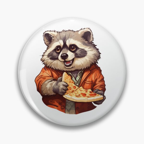 Item preview, Raccoon Pizza Lover designed and sold by Milandrial.