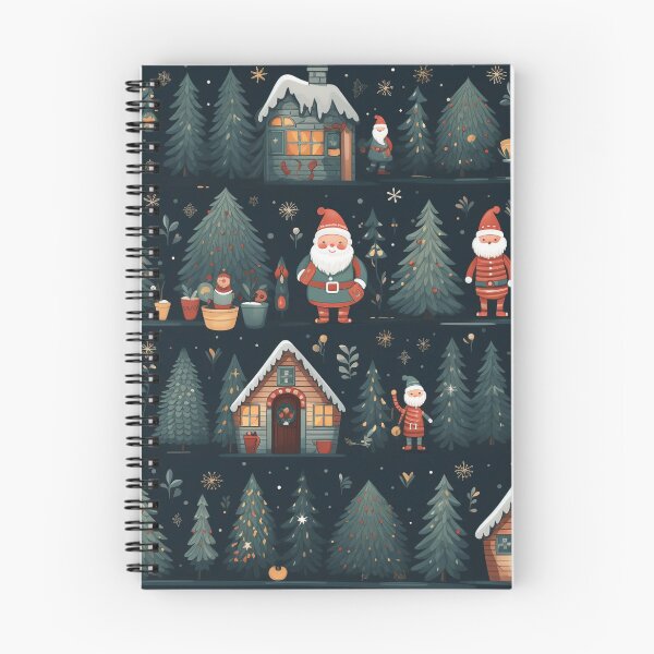 Item preview, Santa's Workshop, Christmas paper, seamless pattern, Digital Paper No.026 designed and sold by GoDATAP.