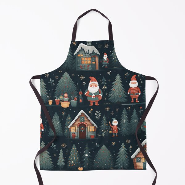 Item preview, Santa's Workshop, Christmas paper, seamless pattern, Digital Paper No.026 designed and sold by GoDATAP.